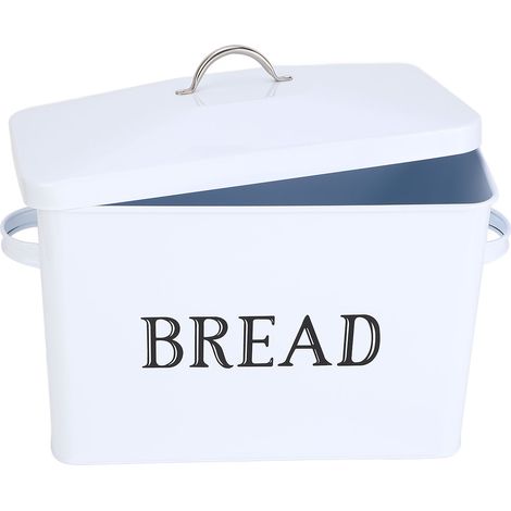 Quadratischer Brotkasten, multifunktionale Aufbewahrungsbox mit Griff, Aufbewahrungsbox für Lebensmittel und andere Gegenstände, Brotkasten