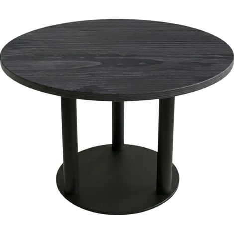 Table de restaurant intérieur TOILE DIAMÈTRE 110 cm avec le pied JASON