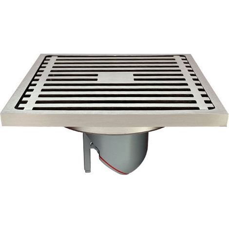Stainless Steel Bamboo Row Bathroom Deodorizer 10cm Bathroom Floor Drain (1/2)