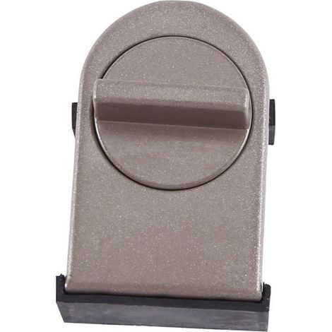 1 set. Color: Brown. Material: Iron. Window stopper, sliding window, security lock, door lock. (Identification required). (1/5)