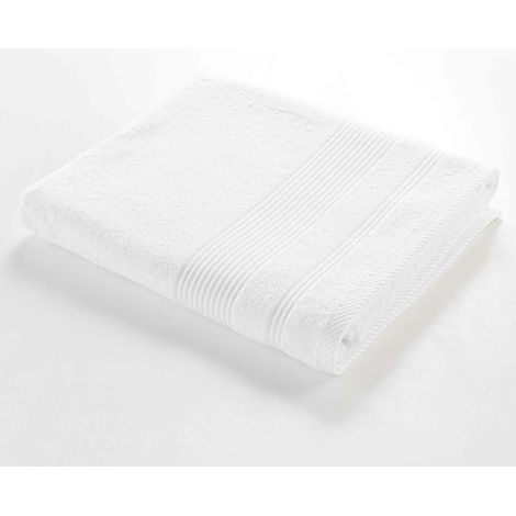 Drap de Bain 90x150 cm - Collection Tendresse - Éponge 500 g/m² - 90x150cm - Blanc