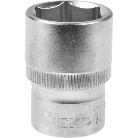 Sechskant-Steckschlüssel. 1/2" CRV 13 mm (10/100)