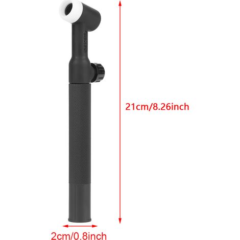 WP-17V WIG-Schweißbrenner mit flexiblem Kopf und Ventil, luftgekühltes WIG-Schweißzubehör (1/5)