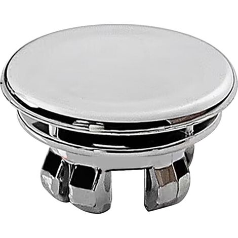 1 Anneau De Trop-Plein, Diamètre 22-24 Mm, Acier Inoxydable, Pour Lavabo Et Baignoire