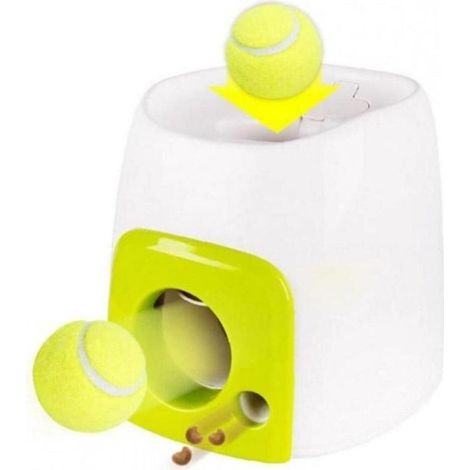 Lanceur Automatique de Balles pour Chiens – Jouet Interactif avec Détection de Mouvement et Récupération Auto pour Animaux de Compagnie (1/4)