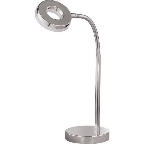 Lampe de Bureau Led Flexible 4w Rennes Chrome Trio Lighting (1/3)