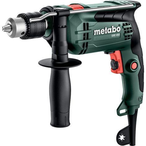 Metabo Schlagbohrmaschine SBE 650, incl. Zubehör, Karton (1/3)