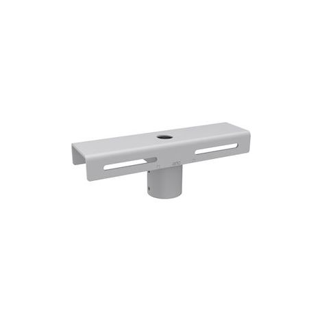 Fixation pour montage sur mât pour 1 ou 2 projecteurs TWISTER 3 HP gris ARIC 50863 (1/6)