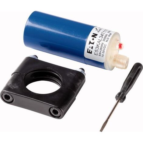 Détecteur de proximité berceau Sn 35mm 1 s 3L NPN 10-30VDC M34 matière isolante M12 EATON E53KAL34T110ED
