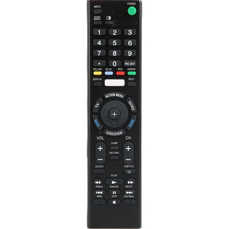 Télécommande de Remplacement RMT TX100U Compatible avec Téléviseurs Sony Bravia XBR 55X910C, 65X900C, 75X940C (1/5)
