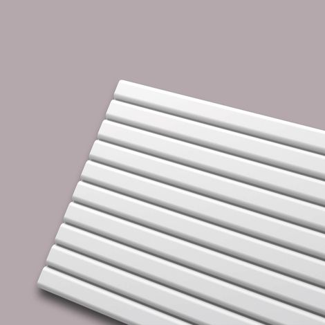 3d wall panel NMC CANELÉ L ARSTYL Noel Marquet Stucco moulding Deco element contemporary design white 2 m (1/5)