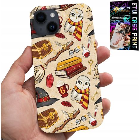 Custodia per iPhone 15 - custodia per gli appassionati di magia, maghi, bacchetta magica + vetro (1/5)
