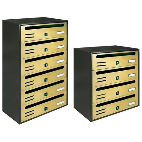 BLOCCHIERE CUBO ORO ORIZZONTALE- -C6RO (1/6)