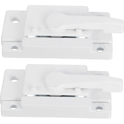 2paire Verrous De Fenêtre à Guillotine Simples Ou Doubles Avec Vis Pour Fenêtres Et Portes Coulissantes à Ouverture Horizontale Ou Verticale