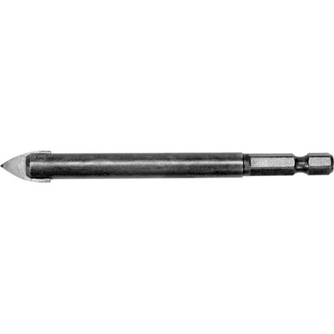 Punta da trapano Sthor per vetro e ceramica, esagonale da 10 mm (1/4)