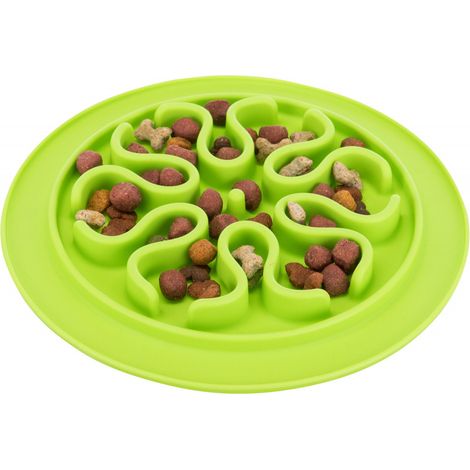 Tischset Slow Feed Abmessungen: ø 24 cm. Farben: zufällig. für Hund. (1/5)
