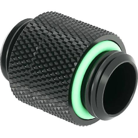 TBX2D-02 G1/4 Adapter, drehbare Verlängerungsverschraubung (Außengewinde auf Außengewinde), drehbarer Anschluss für Pumpe und Tank (1/5)