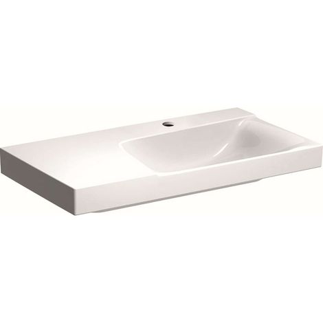 Geberit Xeno 2 lavabo, surface de pose à gauche, avec trou pour (1/4)