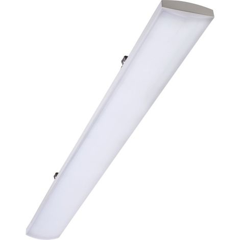Plafonnier étanche à LED SMART 3 vasque opale - 1200 mm - Gewiss (1/3)