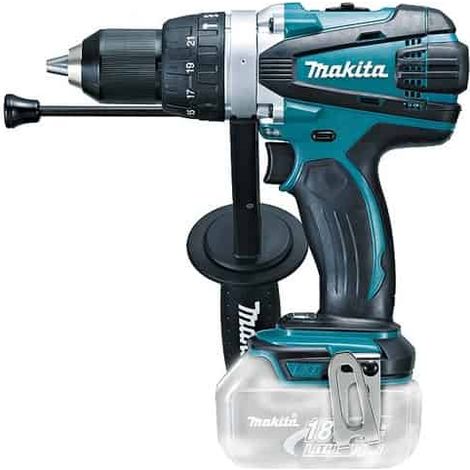 Makita – Perceuse à percussion sans fil 18V – Moteur Brushless – Couple 50Nm – Pour béton armé et bois dur – Coffret L-Case