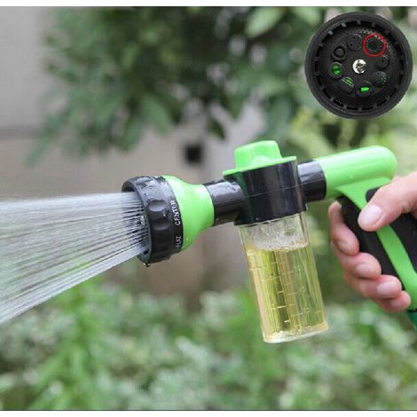 Buse à mousse pour lavage auto – Tuyau – 8 jets – Animaux et jardin (1/5)