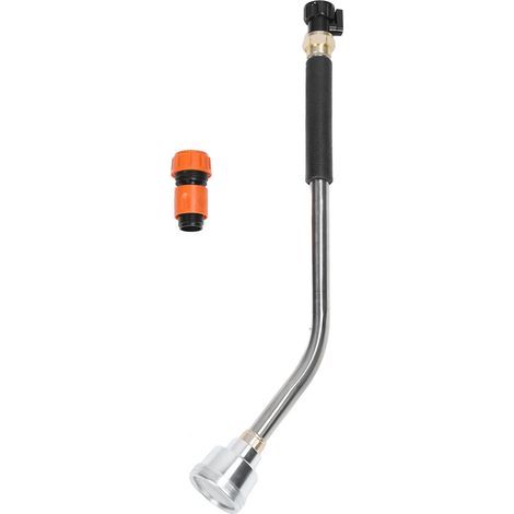 Rosvola Tuyau d'arrosage, baguette d'arrosage, pulvérisateur à buse longue pour plantes et pelouse, 60cm / 23,6 pouces, 200 mailles, Interface 3/4 pouces. (1/5)