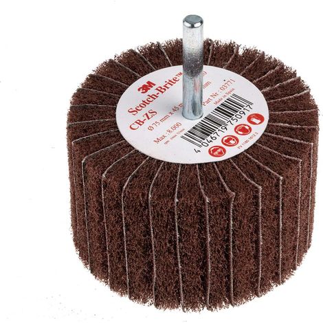 Brosse abrasive Circulaire 3M Diam 75mm ( Prix pour 1 ) (1/3)