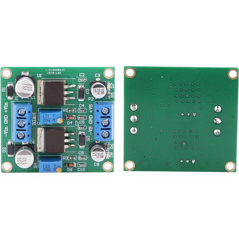 LM317/337 geregeltes Netzteil mit positiver und negativer Spannung, linear und einstellbar, geringe Restwelligkeit: ±5 V ±12 V ±15 V ±24 V (1/5)