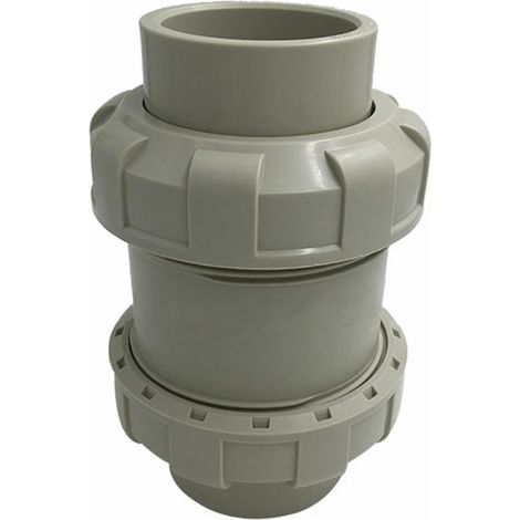 Diamètre 32mm Clapet anti-retour en ligne gris anti-fuite pour machine à laver et lave-vaisselle (1/5)