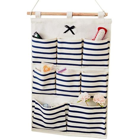 Premium-Organizer – 8 Fächer – Badezimmer/Schlafzimmer – Wand-/Schrankmontage