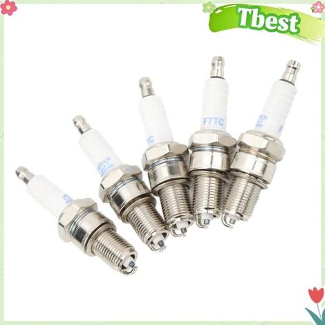 Bougie d'allumage - TBEST - F7TC (Type F7RTC) - électrode Iridium - pour moteurs 4 temps/générateurs - large plage thermique (1/4)