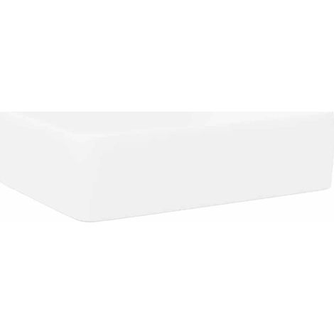 Maison Exclusive - Lavandino Bianco 48x37x13 cm in Ceramica Rettangolare