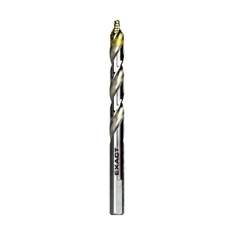 Exact 74810 Spiralbohrer StepTip ⌀ 1,0 mm VE10 HSS TIN-TIP Foret hélicoïdal 1 mm DIN 338 10 pc(s) (1/2)