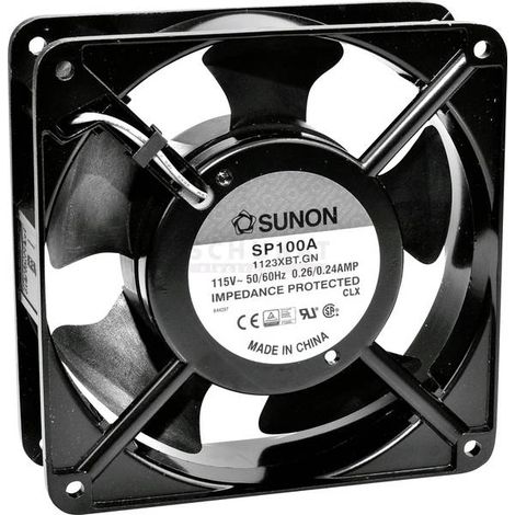 Sunon A2123HST Ventola assiale 230 V/AC 161.36 m³/h (L x L x A) 120 x 120 x 38 mm