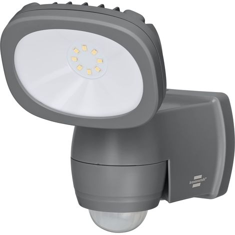 Projecteur LED avec détecteur de mouvement pour montage en extérieur Fonctionne sur piles alcalines (spot mural, spot LED extérieur, capteur infrarouge, IP44, 440 lm) (1/5)