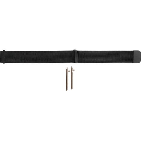 1 Bracelet magnétique, acier inoxydable, boucle coulissante, dégagement rapide 20mm, compatible Huawei GT2 (1/5)