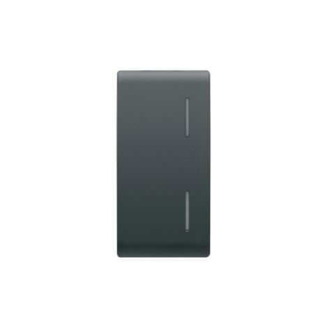 TOUCHE INTERCH. SIMPLE 1 DIFF. NOIR GEWISS GW12557 (1/4)