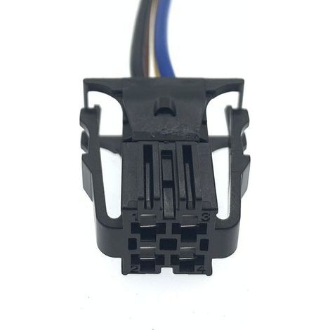1J0972722 Mâle/Femelle, 1J0972732 Convient aux sièges Volkswagen, aux interrupteurs de réservoir de carburant et aux connecteurs de feux arrière. DJ7049D-2.8 -- Fiche simple.
