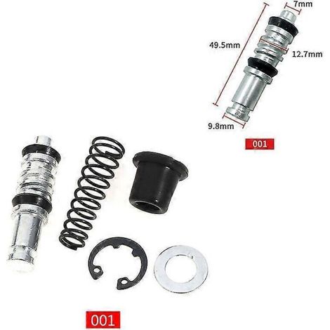 1 kit de réparation de piston de pompe de frein et d'embrayage de moto (11 mm, 12,7 mm, 14 mm, 16 mm) - Accessoire de réparation - N1 (1/4)