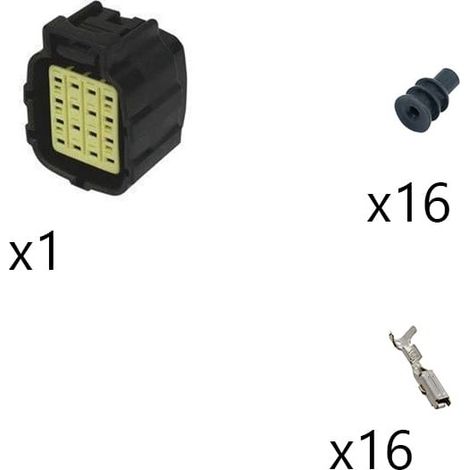 Kit Connettore Econoseal J-Mark II porta femmina 16 vie
