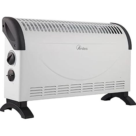Ardes AR4C06 appareil de chauffage Intérieure Noir, Blanc 1500 W Chauffage électrique à convecteur