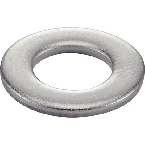 Rondelle plate inox - Qualite Inox: A2 - Diamètre: 6