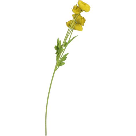 Künstliche Blume, dekorativ, naturgetreu und elegant, gelb, für Wohnzimmer, Hochzeiten (1/5)
