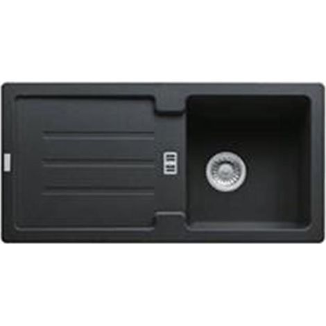 Franke Einbauspüle Strata STG 614-86 Fragranit+, Excenterventil, Black Matt (1/4)