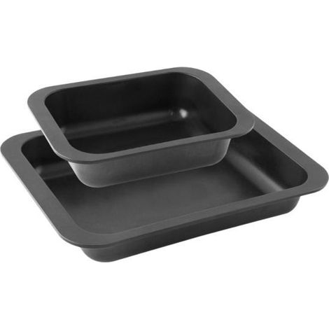 Lot de 2 plats a four rectangulaires - ZENKER - Special Cooking - 33 x 25 et 24 x 18 cm (1/5)
