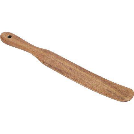 Spatule en Bois, Ensemble D'ustensiles de Cuisine Résistant à la Chaleur, Spatule en Teck, Pelle à Frire en Bois Domestique, Ustensiles de Cuisine(28 3). (1/5)