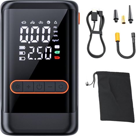 de pneu Compresseur dair portable Pompe air de voiture (1/5)