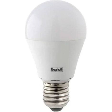 Lampadina Beghelli Goccia LED 15W E27 6500K luce bianchissima 56802