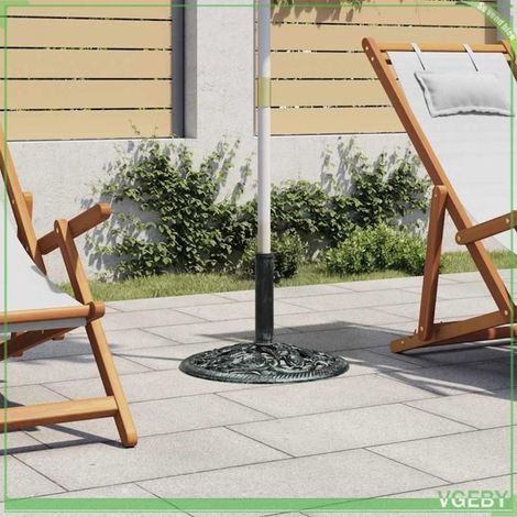 Socle de parasol - FAFEICY - 42171 - Fonte - 12 kg - Ø 48 cm (1/5)