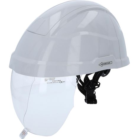 Casque de protection avec écran facial intégré pour électricien (1/3)